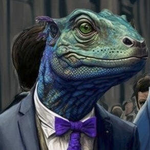 Bow Tied Iguana Logo