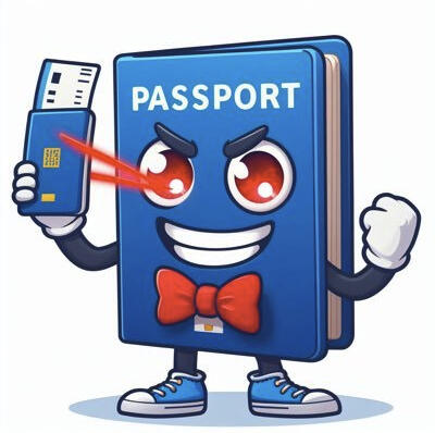 Bow Tied Passport Logo